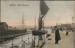 Ipswich Dock Entrance United Kingdom Postcard Postcard Postcard