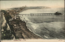 View of Sandown Bay Postcard