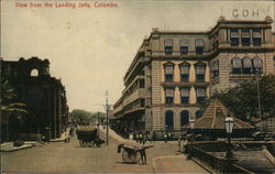 View from the Landing Jetty, Colombo Postcard