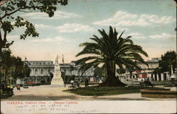 Habana, Central Park Postcard