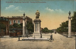 Habana, Paseo de CarlosIII Carlos III Promenade Havana, Cuba Postcard Postcard Postcard