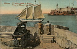 El Morro Desde la Punta Havana, Cuba Postcard Postcard Postcard