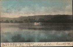 The Harbour at Sun set Almirantec Postcard