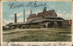 A Sugar mill in Cuba Postcard Postcard Postcard