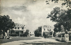 Entrance With Cottages of Sam Lord's Castle Postcard