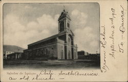 Immaculate Conception Cathedral Iquique, Chile Postcard Postcard Postcard