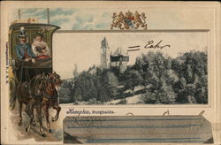 Burghalde castle Postcard