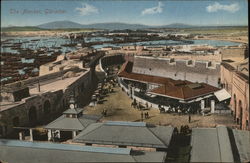 View of the Market Gibraltar, Gibraltar Spain Postcard Postcard Postcard