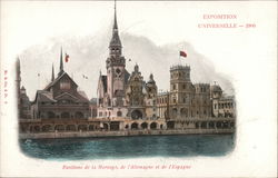 Exposition Universelle - 1900 Paris, France Postcard Postcard Postcard