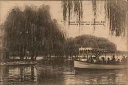 Round the Islands in a Motor Boat Johannesburg, South Africa Postcard Postcard Postcard