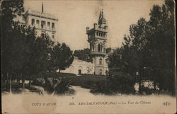 French Riviera , San Salvadour (Var) - Castle Tower France Postcard Postcard Postcard