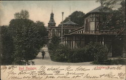 Bad Nauheim Badehaus Postcard