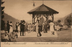 Dancing Terrace, Schwarzwald Hotel Postcard