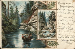 Gruss aus der Edmundsklamm Postcard