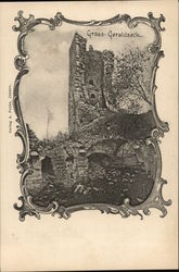 Gross Geroldseck castle Postcard