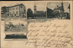 Gruss aus Goxweiler France Postcard Postcard Postcard