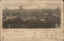 Gruss aus Munchen Postcard