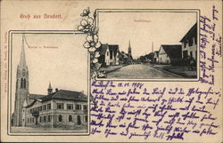 Greetings from Neudorf Germany Postcard Postcard Postcard