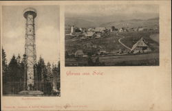 Gruss aus Saig - Hochurstturm Germany Postcard Postcard Postcard