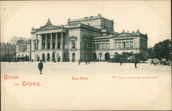 Gruss aus Leipzig - Neues Theater Postcard