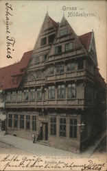 Greetings from Hildesheim - Old German House Postcard