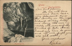 Gruss aus Dechenhohle - Krystallgrotte Postcard