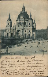 Gruss aus Berlin Dom Germany Postcard Postcard Postcard