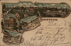 Gruss aus Bischweiler Postcard