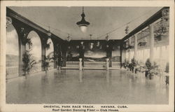 Oriental Park Race Track - Havana, Cuba Postcard