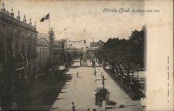 El Zocalo (lado Sur) Merida, Mexico Postcard Postcard Postcard