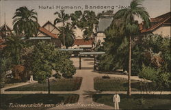 Hotel Homann, Bandoeng - Java Bandung, Indonesia Southeast Asia Postcard Postcard Postcard