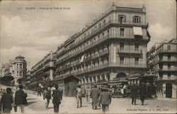 Alger - Avenue de Bab el-Oued Postcard