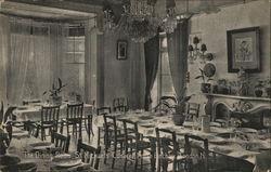 The Dining room, St. Micheal's convent, North Finchley, London England Postcard Postcard Postcard