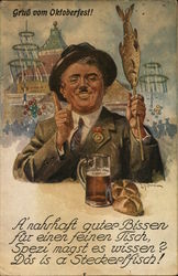 Gruss vom Oktoberfest Postcard