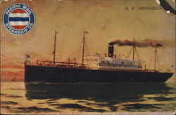 S. S. Mongolia Cruise Ships Postcard Postcard Postcard