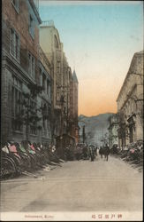 City street Kobe, Japan Postcard Postcard Postcard