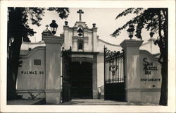 San Angel Inn Alphabet Letters Postcard Postcard Postcard