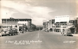 E. Main St., at S.P.R.R. Intersection Medford, OR Postcard Postcard Postcard