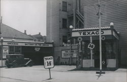 Texaco Service Station - Probably San Francisco California Postcard Postcard Postcard