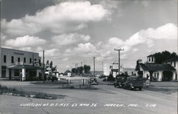 Junction of US Hwys 63 and 36 Postcard