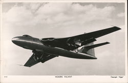 Vickers Valiant Postcard