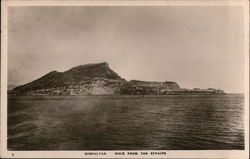 Rock From the Straits Gibraltar Spain Postcard Postcard Postcard