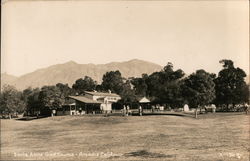 Santa Anita Golf Course Postcard