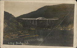 Long Bridge California Postcard Postcard Postcard