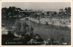 Bridge Across the Feather River Oroville, CA Postcard Postcard Postcard