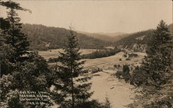 Eel River from Redwood Highway Garberville, CA Postcard Postcard Postcard