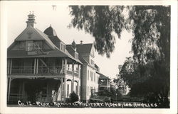 Rear, National Military Home Postcard