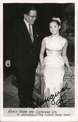 Nancy Kwan and Chingwah Lee in Universal's "The Flower Drum Song" Postcard