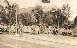 Shuffleboard Courts Fort Lauderdale, FL Postcard Postcard Postcard