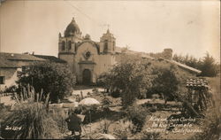 Mission San Carlos de Rio Carmelo California Postcard Postcard Postcard